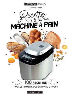 cover image of Recettes à la machine à pain